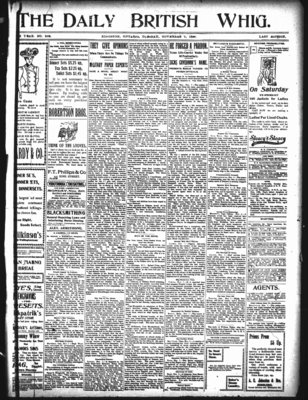 Daily British Whig (1850), 7 Nov 1899