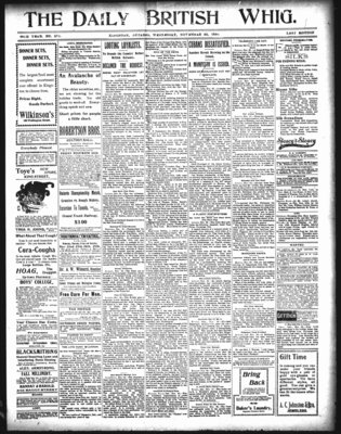 Daily British Whig (1850), 22 Nov 1899