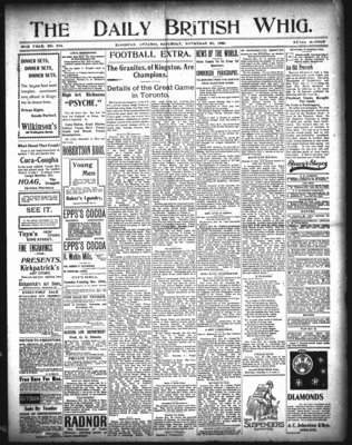 Daily British Whig (1850), 25 Nov 1899