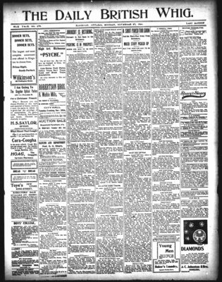 Daily British Whig (1850), 27 Nov 1899