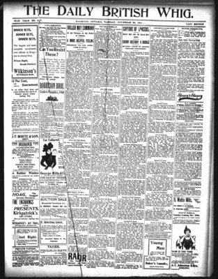 Daily British Whig (1850), 28 Nov 1899