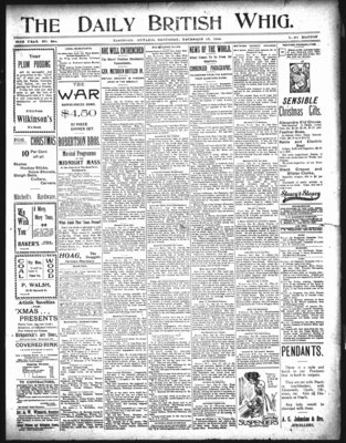 Daily British Whig (1850), 23 Dec 1899