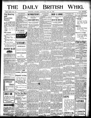 Daily British Whig (1850), 23 Jul 1898