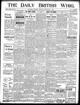 Daily British Whig (1850), 1 Sep 1898