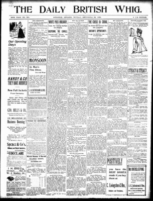 Daily British Whig (1850), 26 Sep 1898