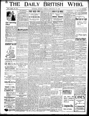 Daily British Whig (1850), 27 Sep 1898