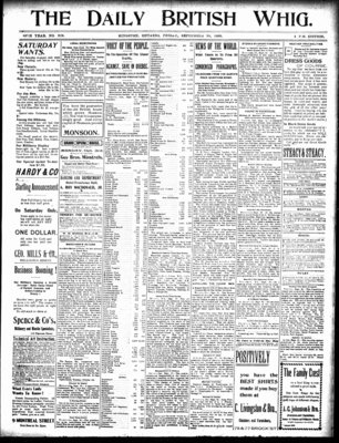 Daily British Whig (1850), 30 Sep 1898