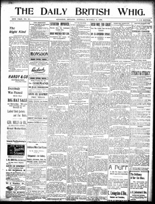 Daily British Whig (1850), 4 Oct 1898