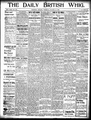 Daily British Whig (1850), 6 Oct 1898