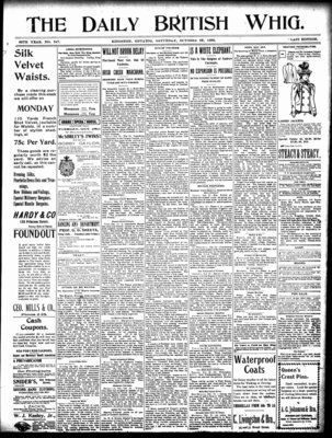 Daily British Whig (1850), 22 Oct 1898