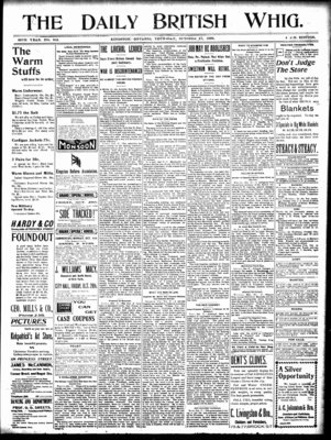 Daily British Whig (1850), 27 Oct 1898