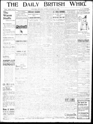 Daily British Whig (1850), 31 Oct 1898