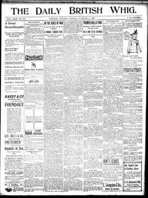 Daily British Whig (1850), 1 Nov 1898