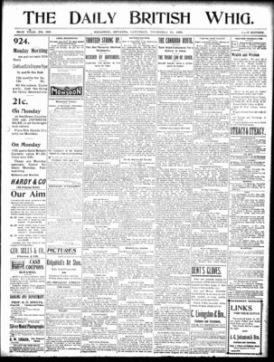 Daily British Whig (1850), 12 Nov 1898