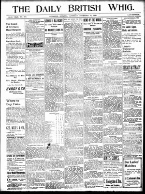 Daily British Whig (1850), 19 Nov 1898