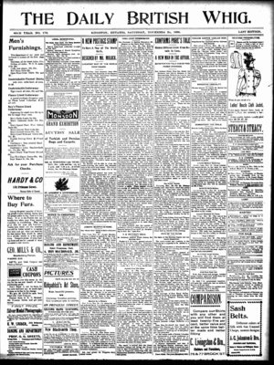 Daily British Whig (1850), 26 Nov 1898