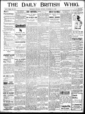 Daily British Whig (1850), 28 Nov 1898