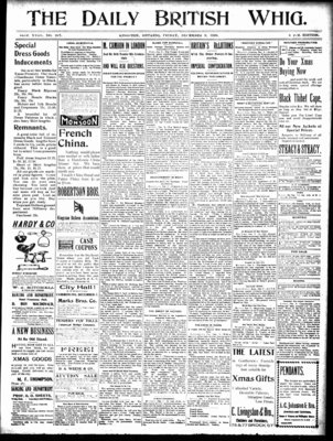 Daily British Whig (1850), 9 Dec 1898