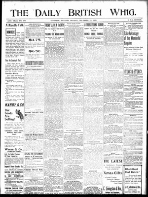 Daily British Whig (1850), 19 Dec 1898