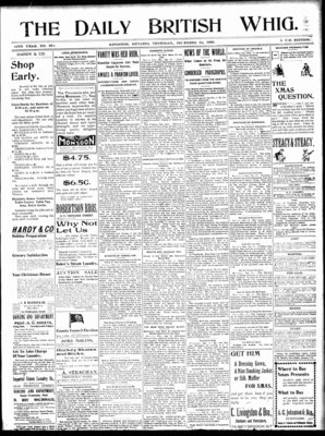 Daily British Whig (1850), 22 Dec 1898