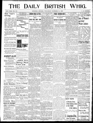 Daily British Whig (1850), 28 Dec 1898