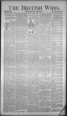 Weekly British Whig (1859), 10 Dec 1894