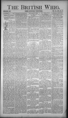 Weekly British Whig (1859), 4 Feb 1895