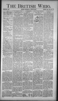 Weekly British Whig (1859), 14 Mar 1895