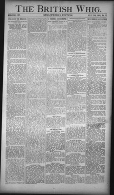 Weekly British Whig (1859), 29 Jul 1895