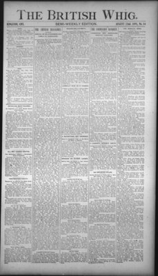 Weekly British Whig (1859), 22 Aug 1895