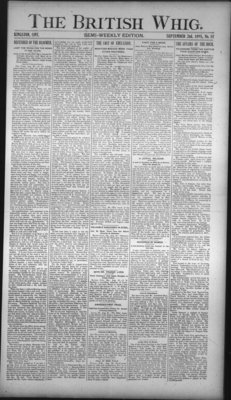 Weekly British Whig (1859), 2 Sep 1895