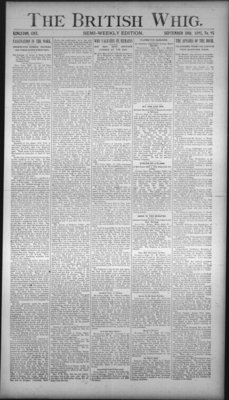 Weekly British Whig (1859), 30 Sep 1895