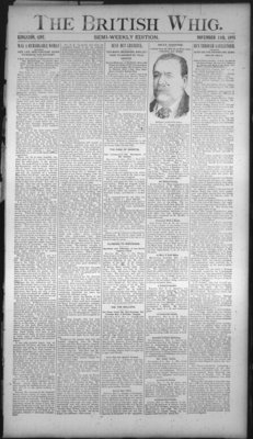 Weekly British Whig (1859), 11 Nov 1895