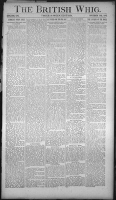 Weekly British Whig (1859), 18 Nov 1895