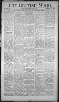 Weekly British Whig (1859), 28 Nov 1895