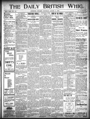 Daily British Whig (1850), 14 Aug 1897