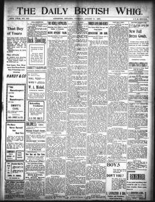 Daily British Whig (1850), 31 Aug 1897