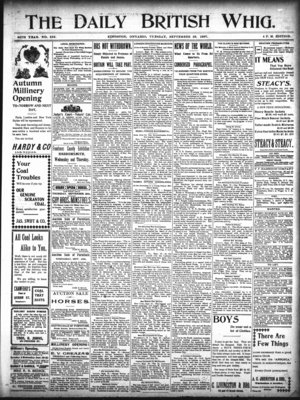 Daily British Whig (1850), 28 Sep 1897