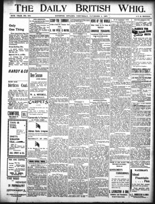 Daily British Whig (1850), 3 Nov 1897