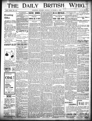 Daily British Whig (1850), 8 Nov 1897