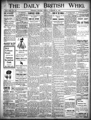 Daily British Whig (1850), 29 Nov 1897