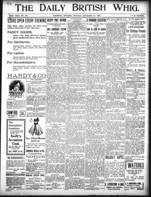 Daily British Whig (1850), 20 Dec 1897