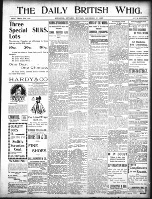 Daily British Whig (1850), 27 Dec 1897