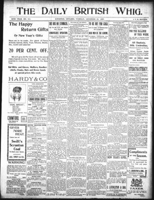 Daily British Whig (1850), 28 Dec 1897