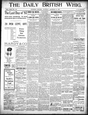 Daily British Whig (1850), 30 Dec 1897