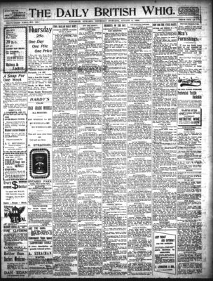 Daily British Whig (1850), 6 Aug 1896