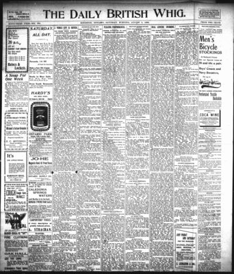 Daily British Whig (1850), 8 Aug 1896