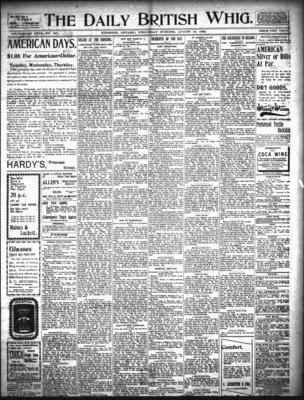 Daily British Whig (1850), 19 Aug 1896