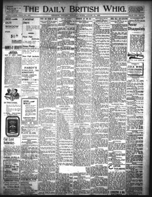 Daily British Whig (1850), 31 Aug 1896