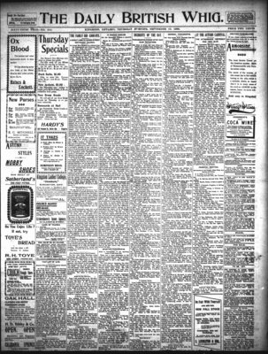 Daily British Whig (1850), 10 Sep 1896